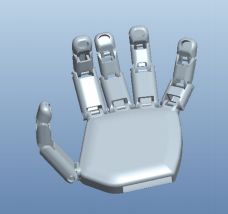 AG3 application for robot fingers